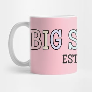 Big Sister Est 2024, Cute Big Sis Announcement Mug